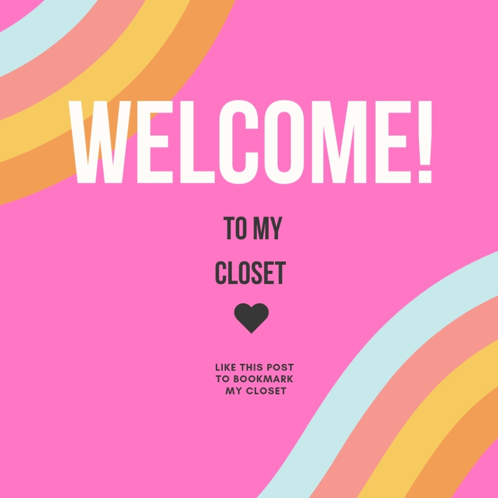 Welcome to my closet!